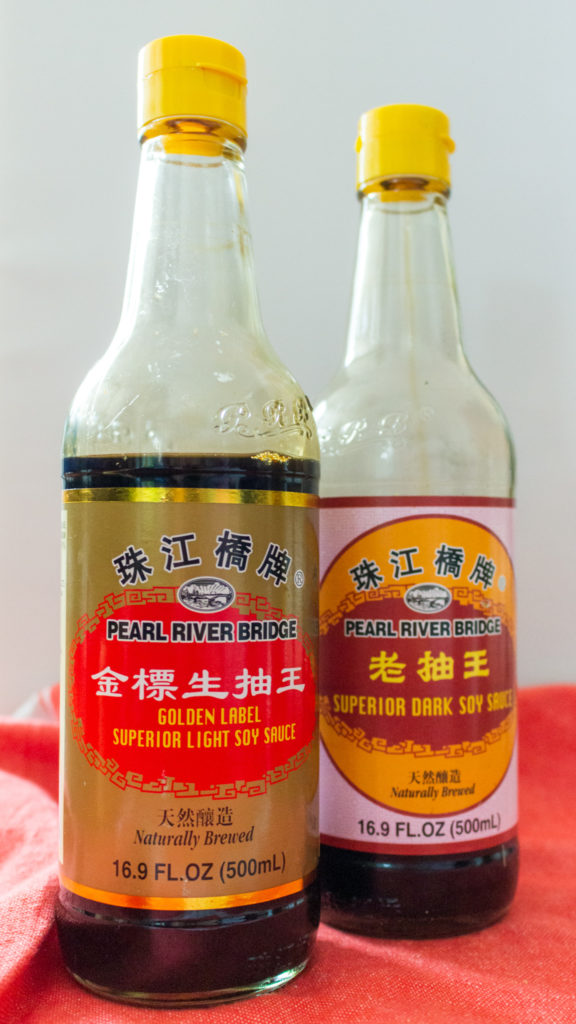 Light and dark soy sauce