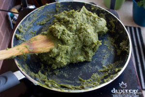 Finished mung bean dough