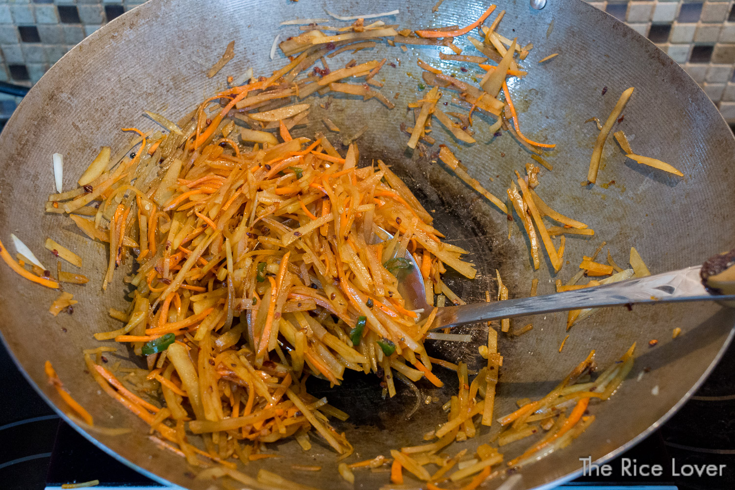 Julienne Potatoes
