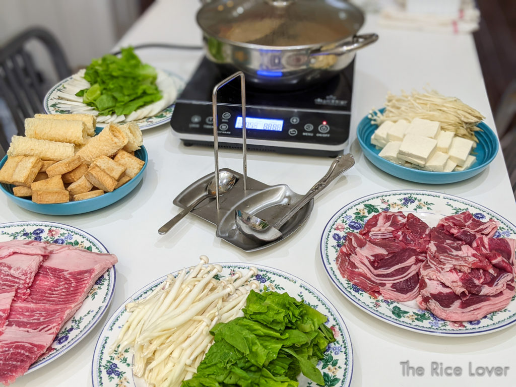 cooking Chinese hotpot