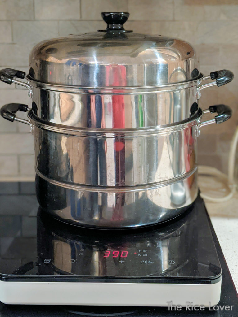 3-tier stainless steel steamer pot