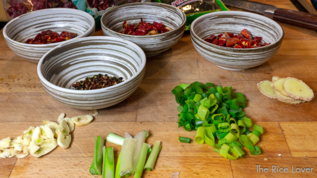 Seasonings for Sichuan (Chongqing) dry pepper baked chicken wings 重庆辣子烤鸡翅