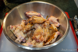 marinade for Sichuan (Chongqing) dry pepper baked chicken wings 重庆辣子烤鸡翅